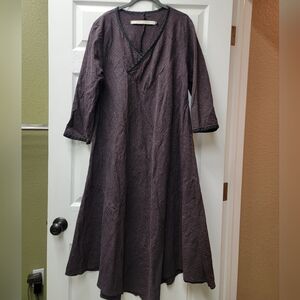 Cynthia Ashby Linen Dress